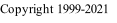 Copyright 1999-2021